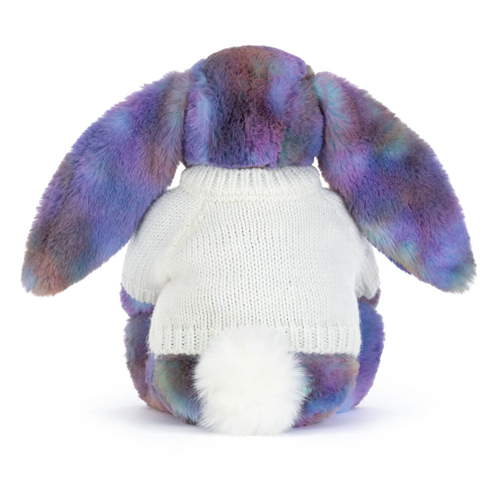Zodihop Luxe Bunny with Personalized Cream Jumper - Image 4