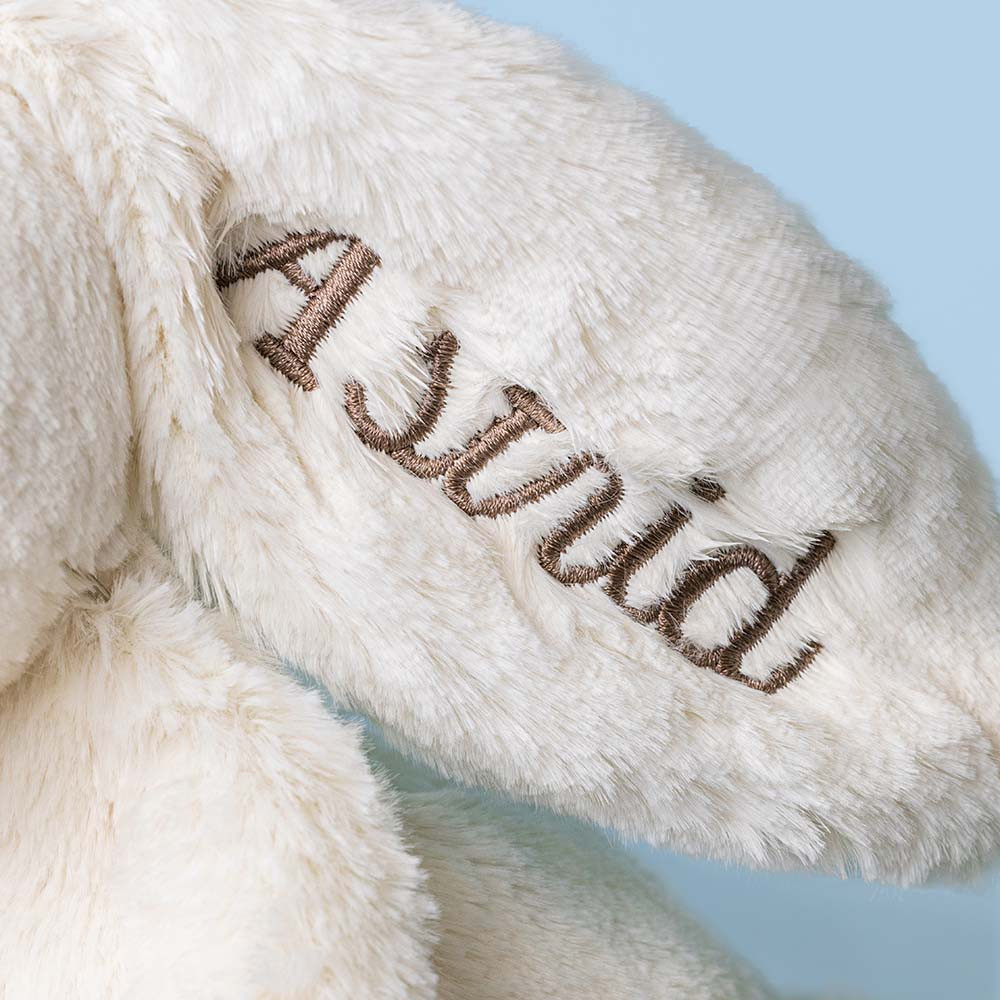 Personalized Cream Bunny with Star - Image 2